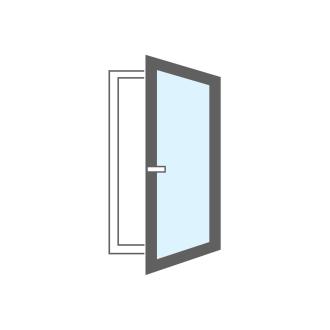 Aluminium Balkon / Tuin Deuren